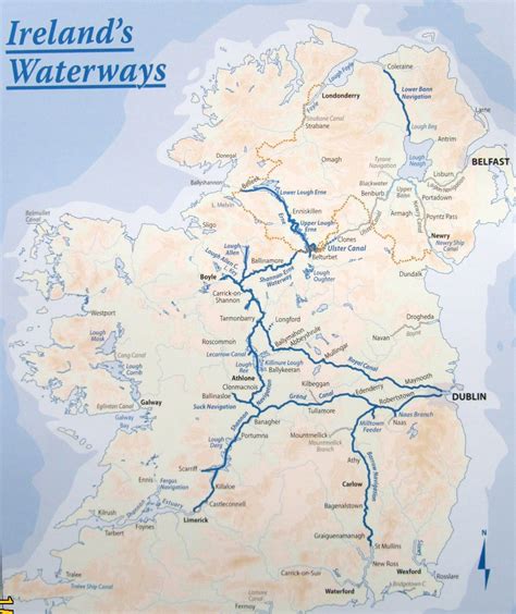 iwoai|irish waterways map.